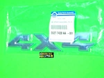 Mopar 4X4 Ram Truck 1500 2500 3500 4500 Emblem Badge Tailgate Rear New 8". Fixed Price $24.00.