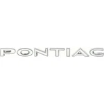 1967-69 Pontiac Firebird; "p-o-n-t-i-a-c" Trunk Lid & Tail Panel Emblem; With. Fixed Price $64.99.