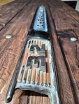 1959 Chevy 3100 Apache Truck Right Fender Emblem Gm. Fixed Price $85.00.