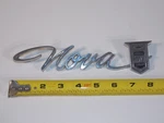 Vtg 1965 Chevrolet Nova Chevy Ii Car Vehicle Script Emblem Badge 5511. Fixed Price $29.00.