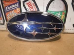 Oem Used Subaru Emblem Badge FJ0001. Fixed Price $39.99.
