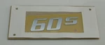 Genuine Bright Chrome 60 Inscription Vw Beetle Cabrio 5C7 5C8 5C5853688C739. Fixed Price $60.10.