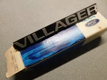 Nos Oem Mercury Zepher Wagon D8KY-7442528-D Rear Tailgate "villager" Emblem 78-9. Fixed Price $23.99.
