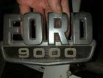 1973-1986 Ford L9000 Truck Chrome Black Hood Emblem DOHB-80020A68-A Badge Logo. Fixed Price $65.99.