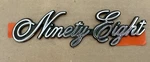 1977-88 Oldsmobile 98 Ninety-eight Nameplate Emblem Front Fender Rear Quarter. Fixed Price $49.99.