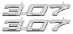 New Trim Parts 307 Front Fender Emblem Pair / For 1970 Chevelle Malibu 4650. Fixed Price $96.99.