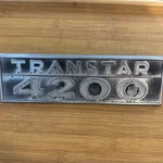 1971-1984 International Harvester Truck Transtar 4200 Nameplate Badge Emblem Oem. Fixed Price $49.99.