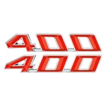 Oer F1251 "400" Hood Emblems. Fixed Price $71.38.