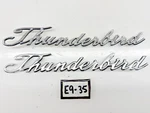 Oem 1960 1969 Ford Thunderbird Emblem Badge Pair C5SB-63291A36-A E9-35. Fixed Price $124.95.