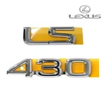 Genuine Lexus LS430 Rear Trunk Emblem 75441-50070 / 75441-50080. Fixed Price $59.00.