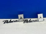 Vintage Pair Of Dodge Polara 2217762 Ornament Emblem Badge A5. Fixed Price $69.99.