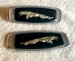 1979-87 Jaguar XJ6 Xjs Oem Pair Chrome Black Leaping Cat Fender Emblems BAC3537. Fixed Price $49.99.