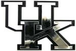 University Of Kentucky Wildcats Auto Emblem, Silver Chrome Color, Raised.... Fixed Price $8.85.