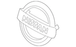 Genuine Nissan Grille Emblem 62890-3VA0A. Fixed Price $70.68.