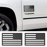 American Flag Emblem Decals, 2 Pack 3D Us Stickers For Black. Fixed Price $10.39.