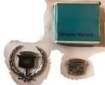 Oem Gm Cadillac Hood Ornament # 3633594 Gr . 8 055 & Trunk Key Cover Vintage. Fixed Price $49.99.