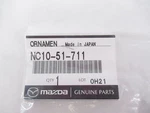 Genuine Oem NC10-51-711 "mazda" Rear Emblem Badge Nameplate 1999-05 Miata. Fixed Price $18.54.