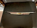 1962 Chevy Impala Ss Biscayne Belair Hood Molding Trim Emblem Gold Bowtie. Fixed Price $48.00.