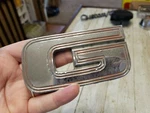 Gmc Truck Tailgate Letter "g" Emblem Badge 1973 1974 #330356 Jimmy Sierra. Fixed Price $40.00.