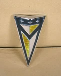 1961 Pontiac Fullsize Front Hood Emblem, C538721R. Fixed Price $47.00.