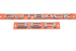Oem 2010-2014 Subaru Outback 3.6R Rear Lift Gate Nameplate Emblem New 93073AJ590. Fixed Price $86.91.