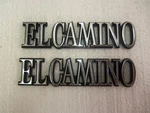 El Camino Quarter Emblems 1978 - 1987 New Opgi OP1151.2. Fixed Price $65.93.