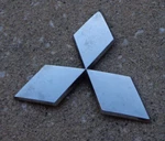 Mitsubishi Galant 3.5" Emblem Badge Decal Logo Outlander Oem Genuine Original. Fixed Price $23.78.