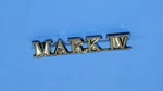 1972-76 Lincoln Mark Iv Oem Script Trunk Emblem D2LB-6542528-AB. Fixed Price $19.95.