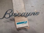 Nos 1970 Chevrolet Biscayne Og Gm Fender Script #3974230. Fixed Price $55.00.