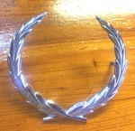 ++ 1985-1992 Cadillac Deville Fleetwdroof Wreath 7/8" 12.612 20733819 20733820. Fixed Price $20.00.