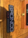 1992 1993 1994 1995 1996 Ford Bronco Xlt Fender Emblem Badge F4YB-16B114-KA. Fixed Price $20.00.