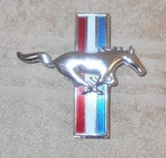 1965 1966 1967 1968 Mustang Fastback Coupe Convert Nos Fender Horse Emblem. Fixed Price $89.00.
