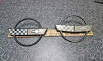 1984 - 1996 Chevrolet Corvette Front & Rear Emblems Badges Logos Pair Oem Used. Fixed Price $40.00.