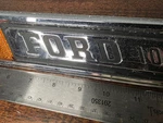 Oem Left-hand Hood Emblem W/ Pins C8TB-1672-A 1968-1972 Ford F100 (587) Used. Fixed Price $25.00.