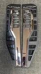 New Oem 23-26 Ford F-250 Platinum Left Right Pair Set Fender Emblem Badge Chrome. Fixed Price $290.00.