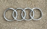 Audi Quattro Front Grille Emblem Badge 4H0853605B Used All Mounting Tabs Good. Fixed Price $36.00.