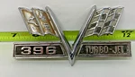 Oem 396 Turbo-jet Fender Badge W/pins 3871057 1965-67 Chevy Chevelle/impala (683. Fixed Price $39.95.