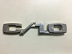 1969-70 Chevy C/10 Pickup Truck Fender Emblem Chrome Gmc Oem 3940813. Fixed Price $19.99.