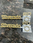 1973-80 Chevrolet Truck Silverado 20 Emblem Gm 349694 Pair. Fixed Price $75.00.