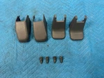 Lexus GX470 Front Driver's Seat Track Covers GRAY:LH10 4PC Set 2003-2009 Oem. Fixed Price $95.00.