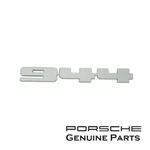 Porsche "944" Emblem Silver Rear Trunk Genuine 94455919301. Fixed Price $99.95.