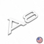 Audi A8 Chrome Rear Letter Tail Nameplate Trunk Emblem Badge Sport Sline. Fixed Price $15.99.