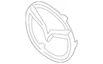 Genuine Mazda Grille Emblem D10J-51-730. Fixed Price $30.29.
