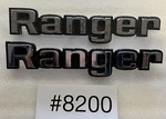 1976 Ford -ranger Name Plates Emblem D6TB-99291B62-BA I Bent Post. Fixed Price $17.99.
