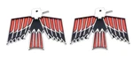 Oer Deluxe Door Panel Emblem Set For 1968-1969 Pontiac Firebird. Fixed Price $66.98.