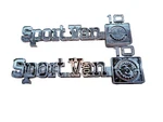 Oem 70S 80S Chevy Truck Sport Van 10 Emblem Badge 363583 Metal Chrome B32-72. Fixed Price $61.70.