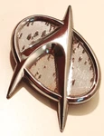 1960 1961 Studebaker Lark Front Grille Emblem Ornament Badge Chrome Oem 1336389. Fixed Price $39.00.