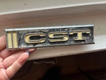 Vintage Chevy Chevrolet Cst Truck Emblem 1969-72 Blazer Door Metal 3901462. Fixed Price $26.96.
