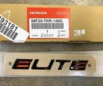 Genuine Honda Black Emblem Elite Gloss 08F20-THR-100G. Fixed Price $38.61.