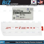 Genuine Rear Tailgate Emblem Nameplate For 2023-2026 Kia Sorento 86310-P2700. Fixed Price $40.43.
